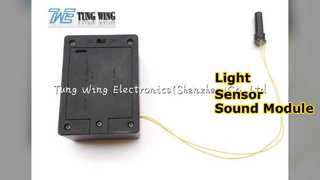 Mô-đun âm thanh cảm biến ánh sáng cho tạp chí thời trang hộp nhạc thủ công