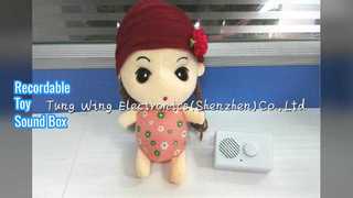 Hộp âm thanh có thể ghi cho đồ chơi sang trọng