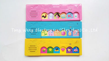6 Button Apple Small Sound Module For Baby Sound Book , Indoor Learning Book