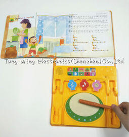 Music drum toy Drum , Intellectual Funny Nursery Rhyme Play A Sound Book